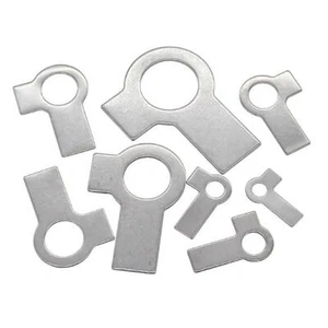 ID=6-36mm Tab Washers W/ Long And Short Tap Locking Gasket Pad -A2 304 Stainless - Picture 1 of 5