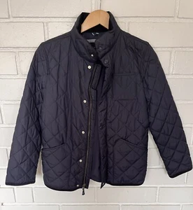 J. Crew Crewcuts Boys Sz 12 Sussex Quilted Jacket Blue Style E2126 - Picture 1 of 11