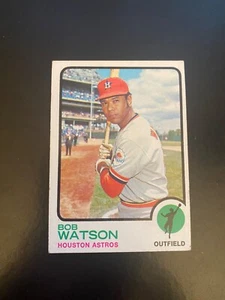 Topps Baseball 1973 #110 ¡¡Bob Watson!! ¡ENVÍO DE $1!! - Imagen 1 de 2