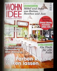 WOHNIDEE WOHNEN UND LEBEN HEFT ZEITSCHRIFT AUSGABE MAI 05/2017 - Bild 1 von 1