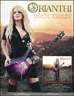 Orianthi Signature PRS Floral guitar 2022 Rock Candy album advertisement