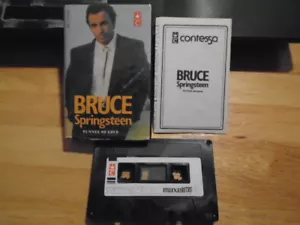 RARE OOP Bruce Springsteen CASSETTE TAPE Tunnel of Love INDONESIA + Born in USA - Picture 1 of 2