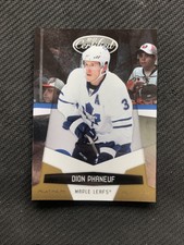 2010-11 PANINI CERTIFIED DION PHANEUF MIRROR PLATINUM GOLD #ed 25/25