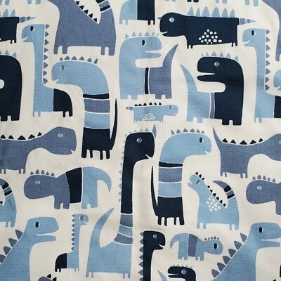 Ropa de cama para cuna de dinosaurio azul Glenna Jean Dino 2 piezas Juego de edredón/edredón y falda Foto 1 de 4