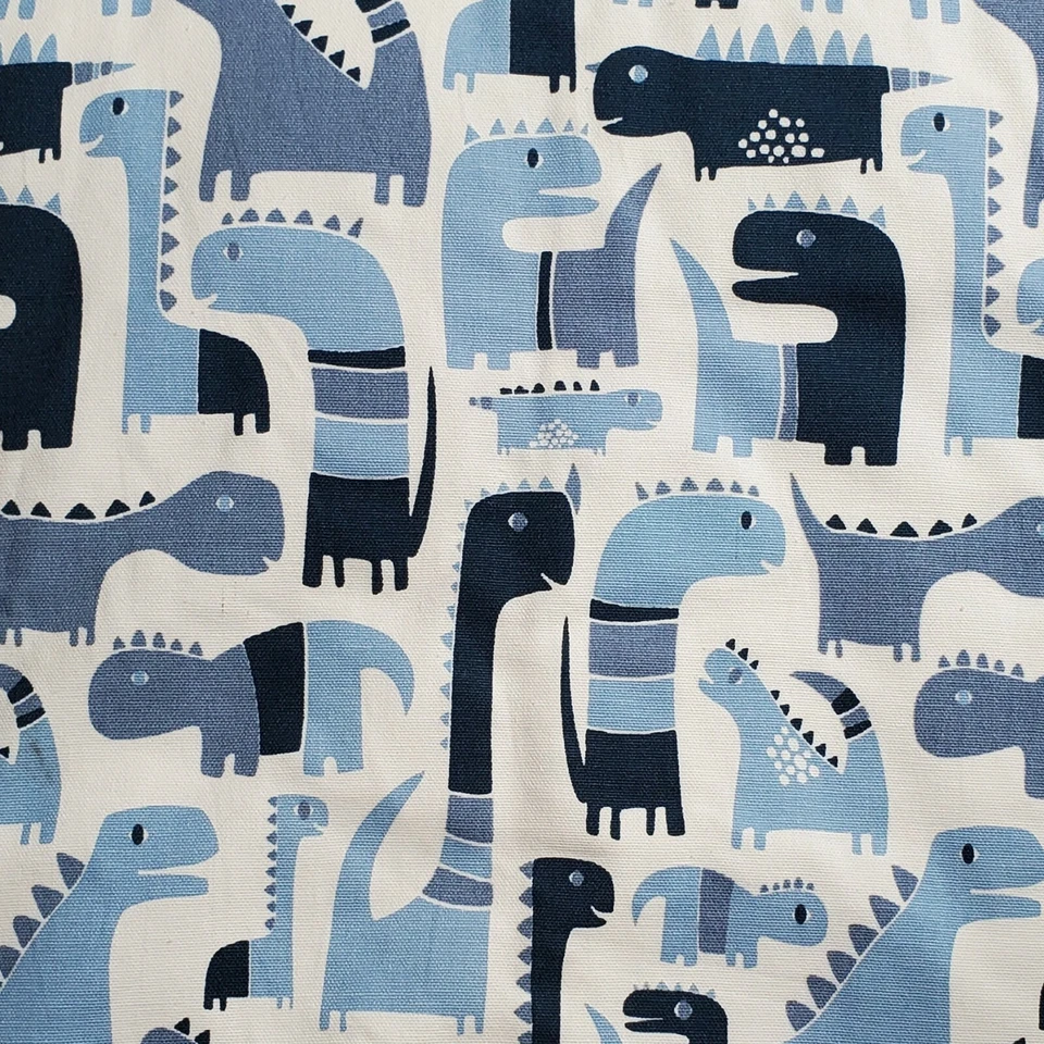 Постельное белье для кроватки Glenna Jean Dino Blue Dinosaur 2 шт. Комплект пододеяльника/одеяла и юбки - Изображение 1 из 4