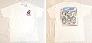 KANSAS JAYHAWKS "Most Likely To Succeed" LARGE White Shirt Ruppshirts - NEW - Picture 1 of 7
