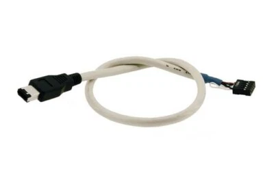 6-Pin Firewire Male Connector to Internal 9-Pin Board Header Cable - Image 1 of 2