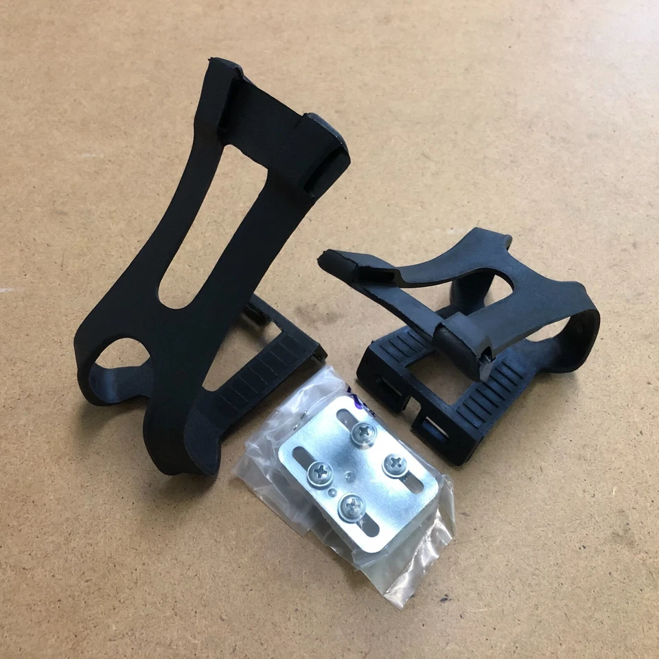 New VP Components Nylon Bicycle Pedal Toe Clips VP-792 Black Size Large - Image 1 of 1