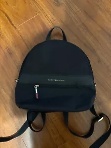 Tommy Hilfiger Medium Size Black Back pack-perfect for traveling or Disney!! - Picture 1 of 5