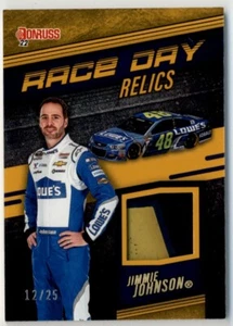 Reliquias de oro holo Jimmie Johnson 2022 del día de la carrera 12/25 - Imagen 1 de 2