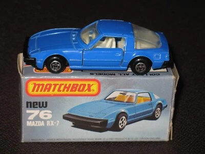 MATCHBOX SUPERFAST MAZDA RX-7 MB 76A-02 (SIN USAR, EN CAJA - Edición australiana) Foto 1 de 4