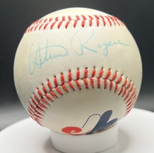 Steve Rogers Autographed Montreal Expos Signed Baseball