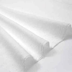Dotted Swiss Fine Lawn | White | 100% Cotton Fabric Lightweight - Picture 1 of 1