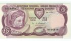 Cyprus ￡5 Rare Banknote Issued Date: 1.6.1979.(The Last Issue of ￡5).