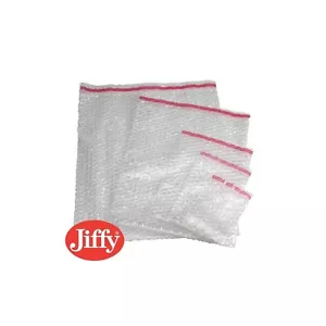 'JIFFY' BUBBLE WRAP POUCHES SELF SEAL BAGS ALL SIZES 24H DEL BP1 BP2 BP3 BP4 BL5 - Picture 1 of 1