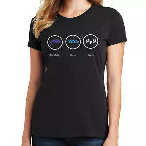 Survival Guide - Blindfold River Birds T-Shirt Bird box 2313 - Picture 1 of 11