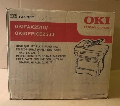 OKI FAX 2510 A4 Mono Fax Machine 01215802 - Image 1 of 3