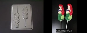 ARIEL Die kleine Meerjungfrau Prinzessin Schokolade Seife Süßigkeiten Gummi Form - Bild 1 von 1