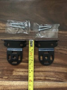 RollEase Skyline Bracket (a pair/qty 2 each) - Brown Short - Picture 1 of 3