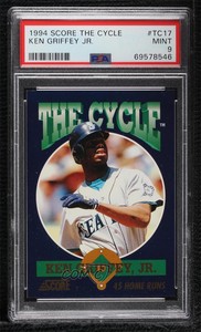 1994 Score The Cycle Ken Griffey Jr #TC17 PSA 9 MINT HOF
