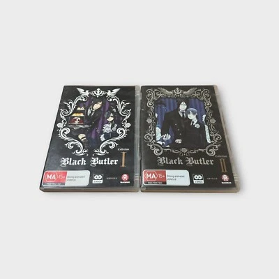 Black Butler Collection 1 & 2 Japanese Anime Cartoon Region 4 Kids TV - Image 1 of 4