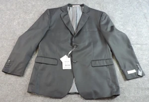Braveman Mens 42 Regular 42R Blazer Suit Jacket Double Vent NWT Dark Gray - Picture 1 of 14