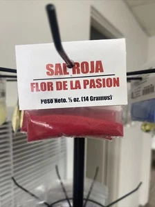 Esoterisches Produkt ROTES SALZ (PASSIONSBLUME), Liebe/Anziehung/Verführung - Bild 1 von 2