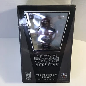 STAR WARS CLASSICS: Tie Fighter Pilot BUST (2007) Gentle Giant - Picture 1 of 11
