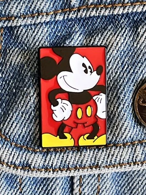 Walt Disney - Retro Style Mickey Mouse Enamel Pin - Excellent Condition - Image 1 of 4