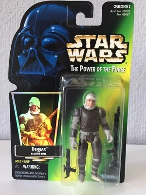 DENGAR WITH BLASTER RIFLE - STAR WARS - THE POWER OF THE FORCE - 1997 - ¡NUEVA! - Imagen 1 de 2