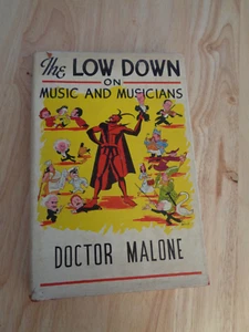 Low Down on Music and Musicians by Doctor Malone HC/DJ 1954 - Bild 1 von 1