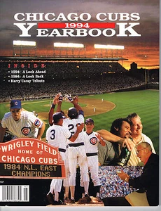 1994 Chicago Cubs MLB Baseball YEARBOOK  - Picture 1 of 1