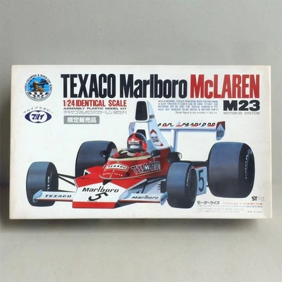 Vintage Raro MARUI Scala 1:24 TEXACO Marlboro McLaren M23 F1 Edizione Limitata - Immagine 1 di 4