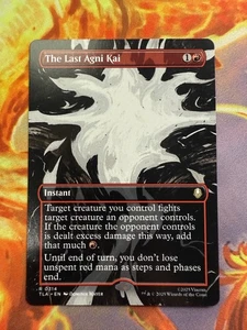 MTG TLA 314 The Last Agni Kai NM EN Borderless - Picture 1 of 2