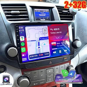 For Toyota Highlander 2008-2013 Car Stereo Radio GPS Radio JBL AMP Carplay 32G - Picture 1 of 18