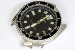Seiko 7002-7000 diver's watch found as is, defective and uncleaned - Imagen 1 de 7