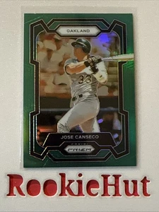 2024 Panini Prizm Verde José Canseco Color Match Oakland Athletics #250 - Imagen 1 de 2