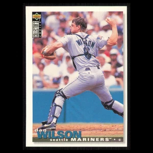 Dan Wilson #291 1995 Upper Deck Collectors Choice Seattle Mariners Baseball Card - Picture 1 of 3