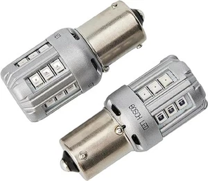 PY21W LED Retrofit lampadine auto 12 V 1 W BAU15s lampadine x2 - Foto 1 di 12