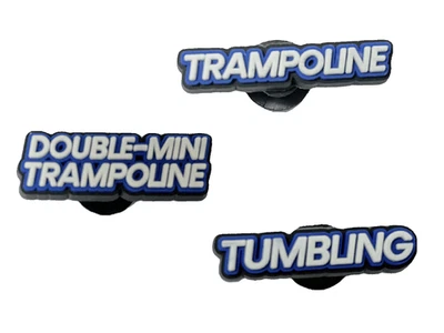 Croc Shoe Charms Jibbitz - Trampoline, Tumbling, DMT Word