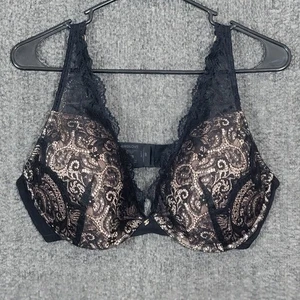 Third Love BH Damen 38E schwarz 24/7 Spitze Kontur Plunge Bügel gepolstert - Bild 1 von 4