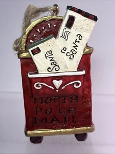 KURT S. ADLER, INC Nordpol Briefkasten Weihnachtsschmuck 3,5" - Bild 1 von 7