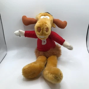 Peluche vintage 1991 NANCO Rocky & Bullwinkle Alce - Foto 1 di 9