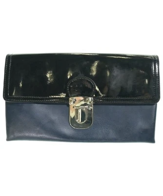 Bolso clutch MARNI azul marino negro 2200568269019 Foto 1 de 4