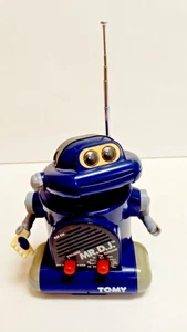 Vintage Tomy Mr. D. J. Robot Radio Retro 1980's Preloved Spares or Repair - Picture 1 of 10