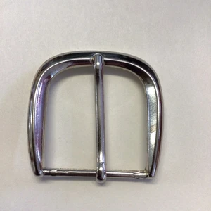 Gürtelschnalle 40 mm Silberoptik zum Schneidern/Nähen - Bild 1 von 5