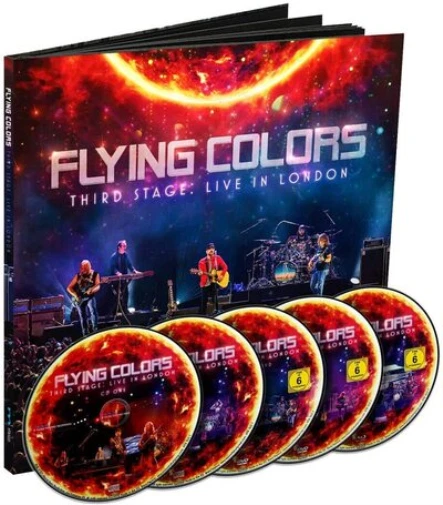 Flying Colors Dritte Stufe Live In London Doppel-CD MTR76225 NEU