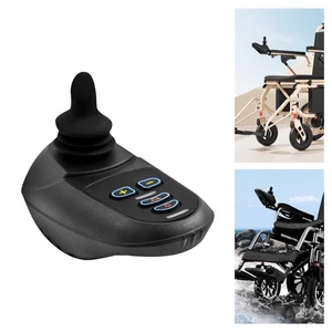 Black Electric Wheelchair Joystick Controller 5 Gears oystick Controller 50A US - Picture 1 of 17