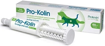 Protexin pet health Pro-Kolin for Dogs and Cats Probiotic Paste and Syringe,60ml