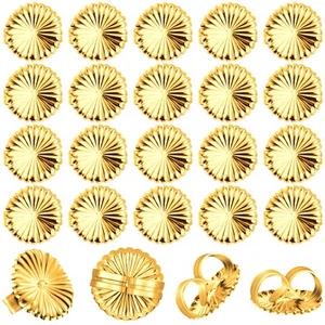 Highergo 30 Pieces Large Earring Back Jumbo Earring Backs Secure Large Backs ... - Picture 1 of 5